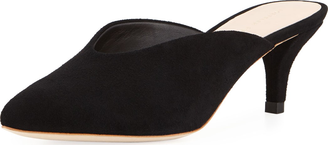 Loeffler Randall Juno Suede Slide Mules