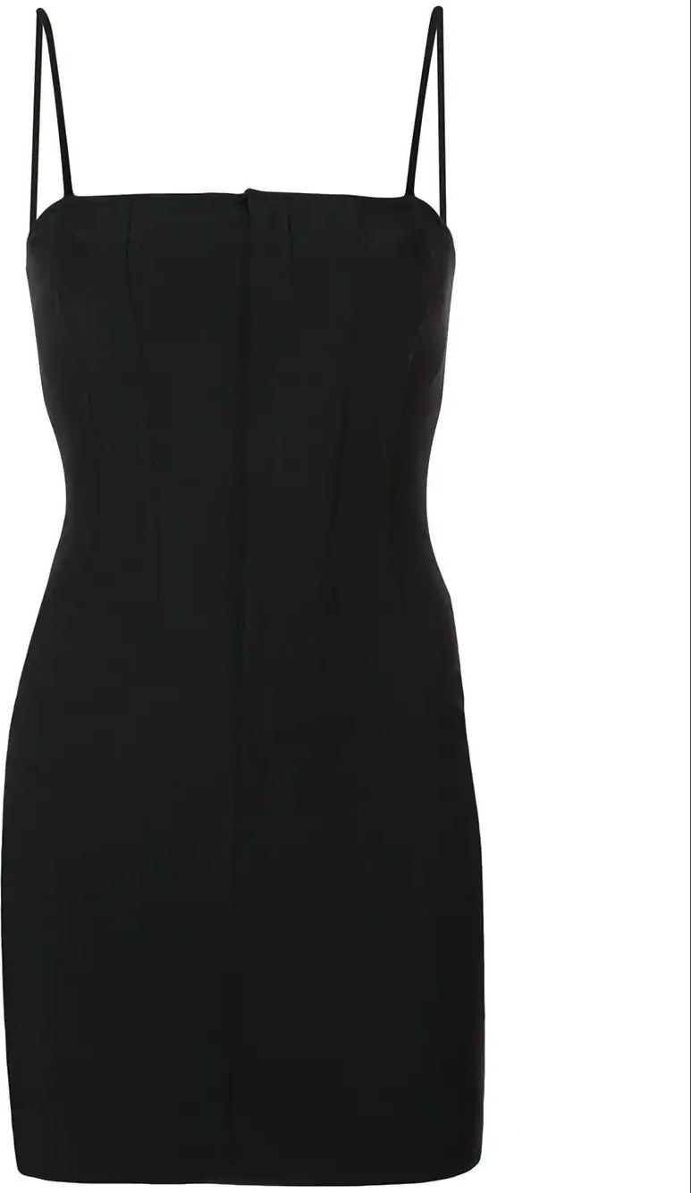 Alexander Wang structured little black dress