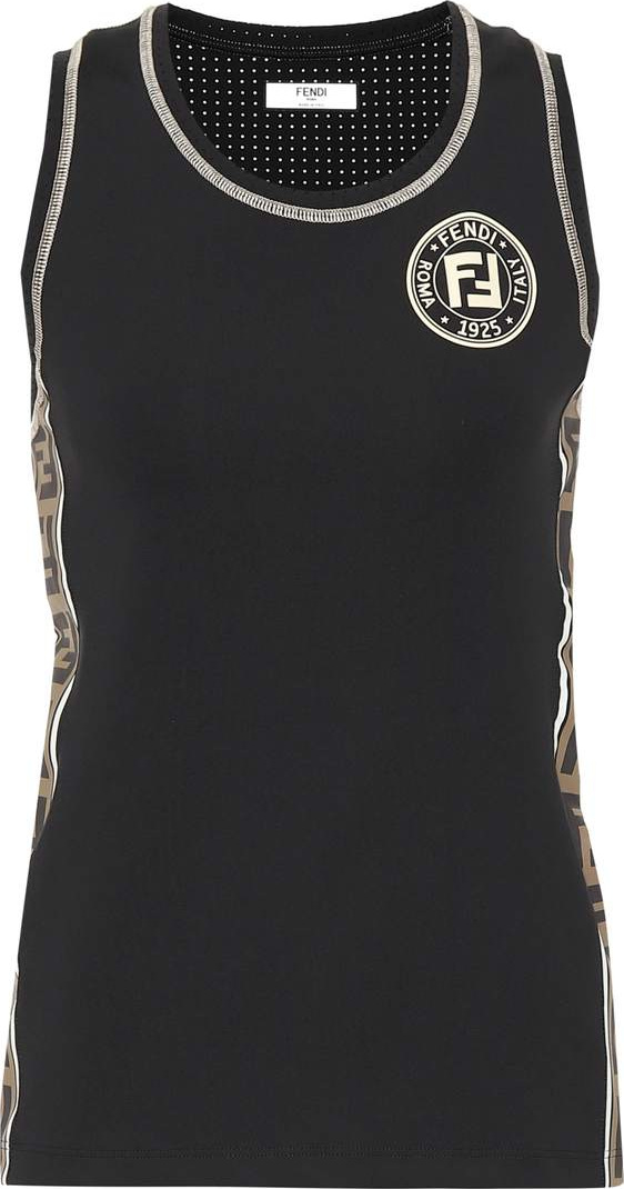 Fendi Printed tank top