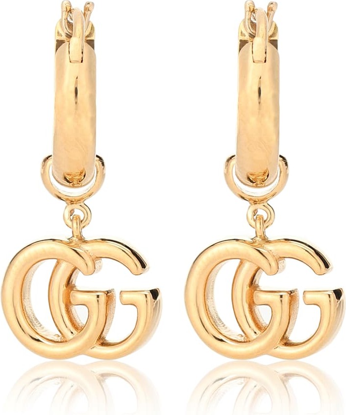 Gucci GG 18-karat gold earrings