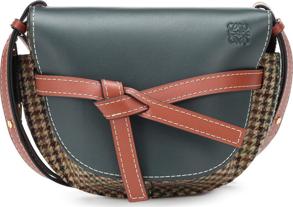 LOEWE Gate small tweed bag