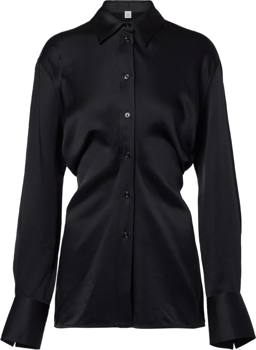 Totême - Slouch satin shirt