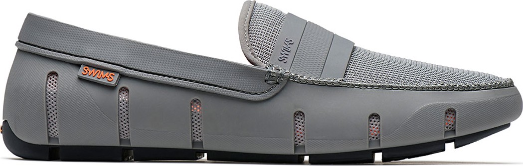 Swims Stride Bands Slip-On Loafer, Gray