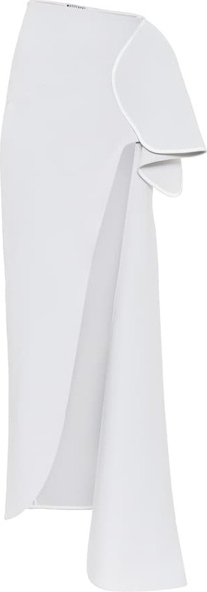 Maticevski Dream high-rise crêpe maxi skirt