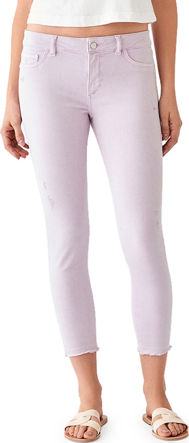 DL1961 Florence Cropped Mid-Rise Skinny Jeans