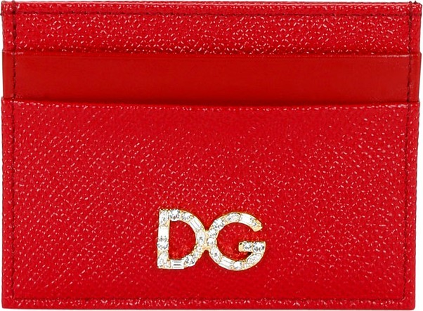 Dolce & Gabbana St. Dauphine Crystal-DG Card Case
