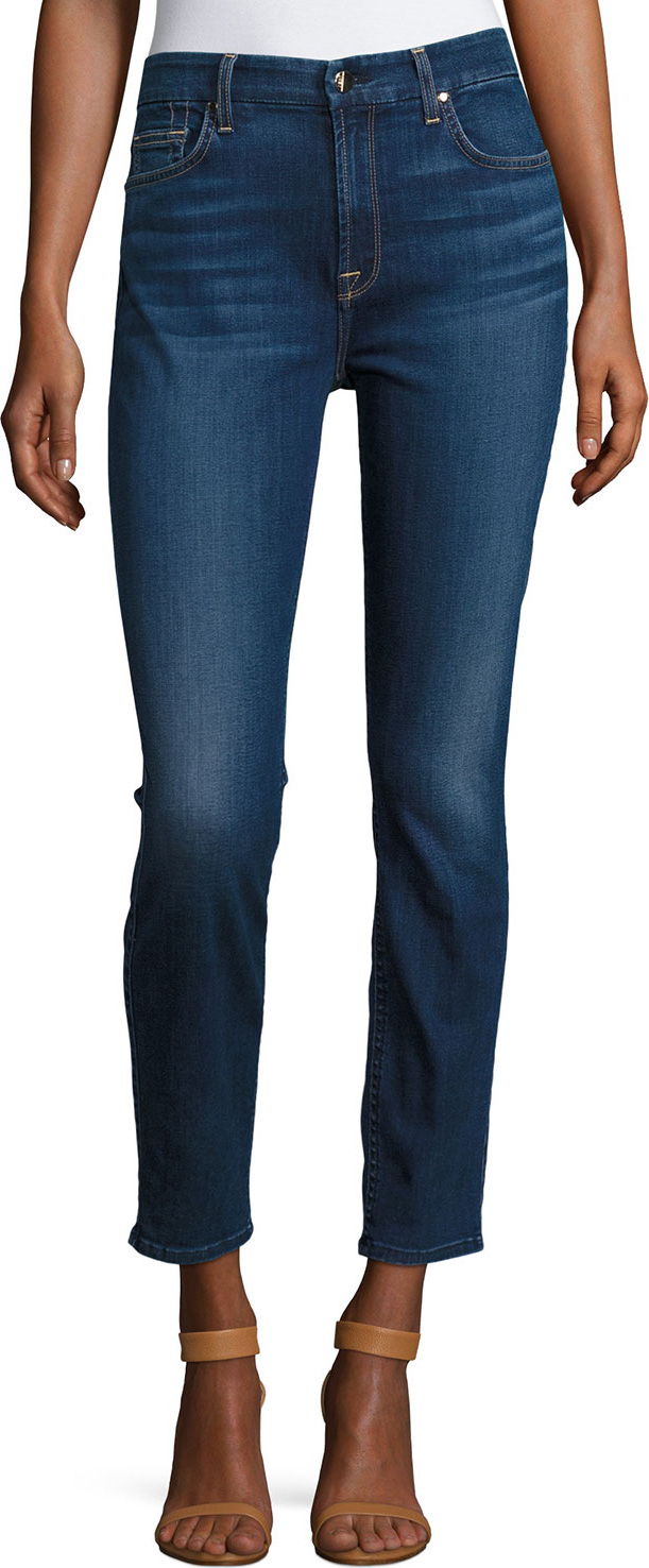 Jen7 Riche Touch Classic Skinny Ankle Jeans