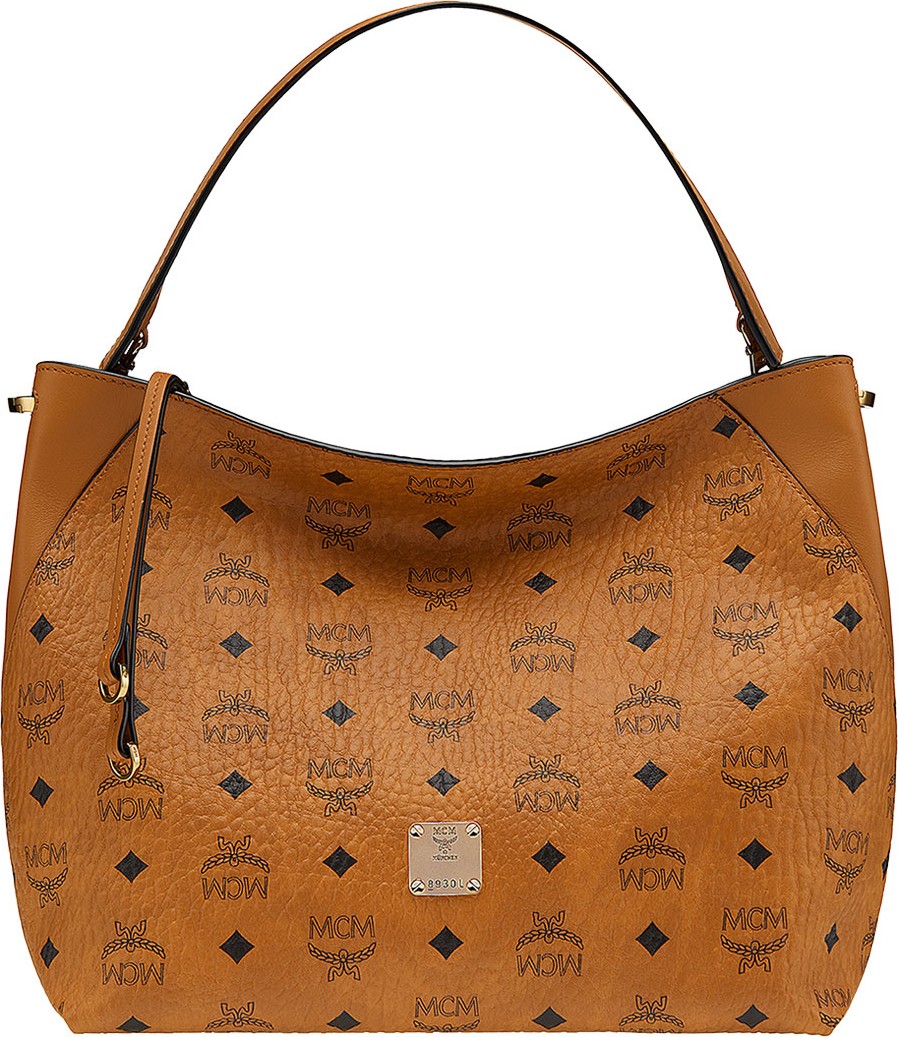 MCM Klara Medium Visetos Hobo Bag
