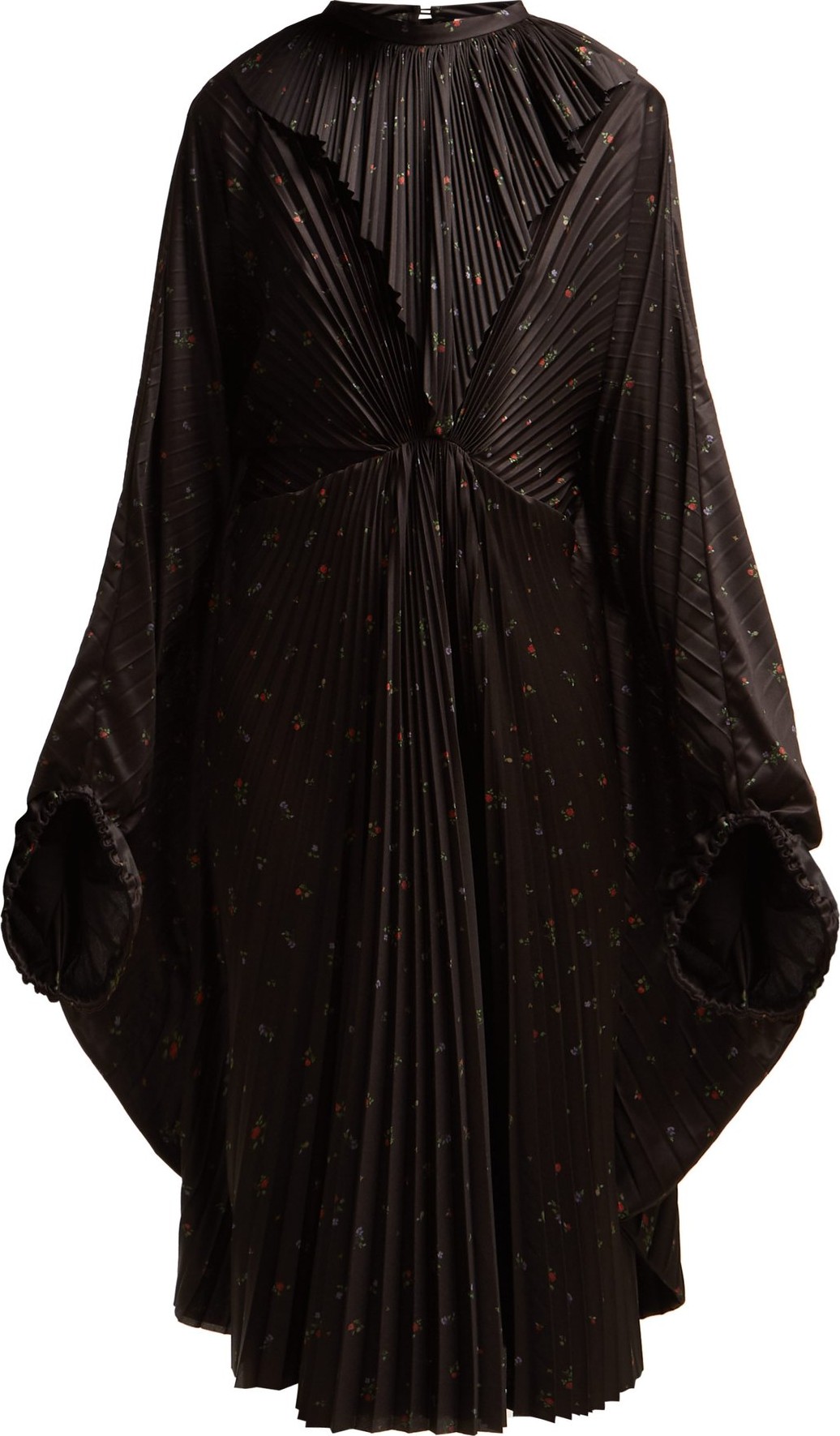 Vetements Floral-print pleated dress