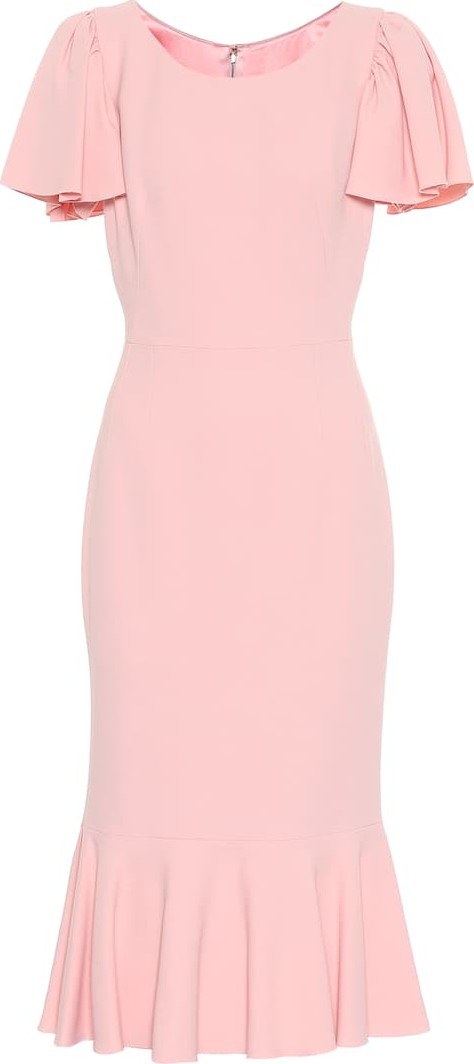 Dolce & Gabbana Cady-crêpe midi dress