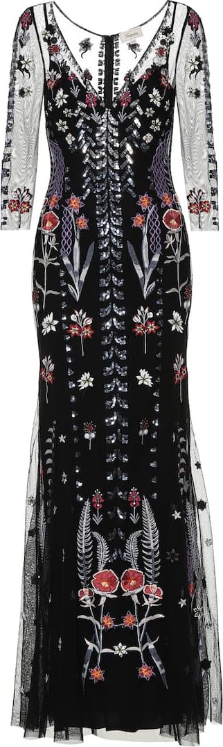 Temperley London Finale sequinned gown