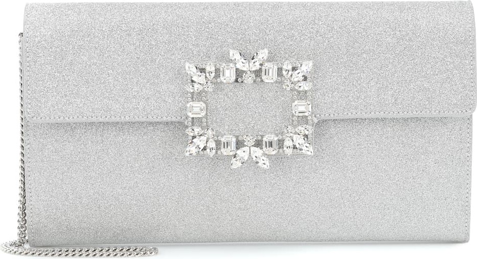 Roger Vivier Evening Envelope embellished clutch
