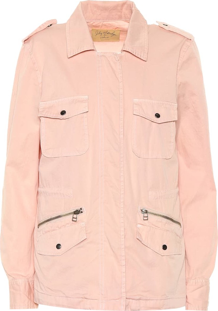 Velvet By Graham & Spencer Ruby cotton jacket