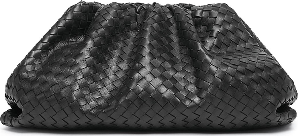 Bottega Veneta The Pouch Intrecciato Clutch Bag