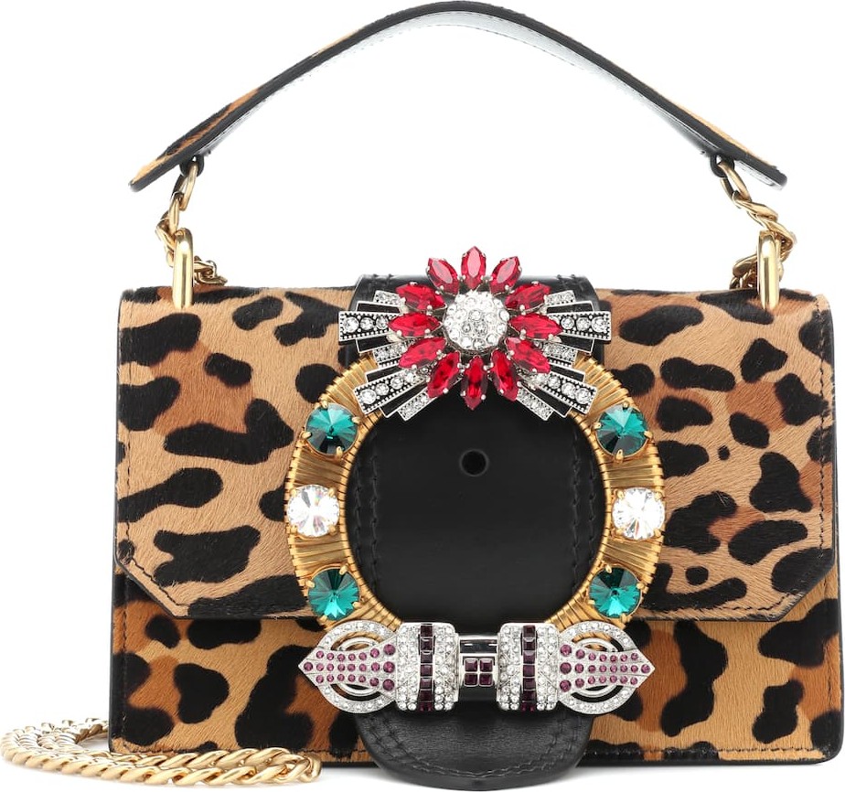 Miu Miu Calf hair shoulder bag