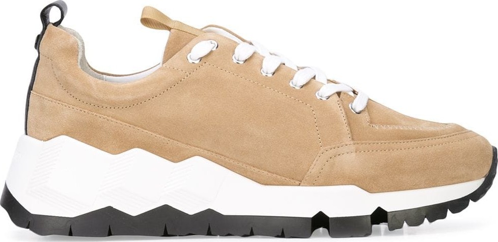 Pierre Hardy Beige street life sneakers