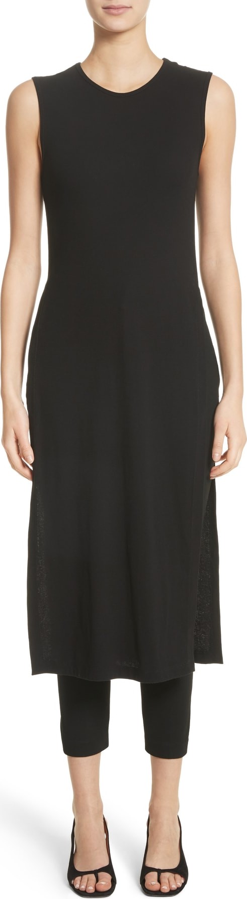 Rosetta Getty Cotton Split Hem Tunic