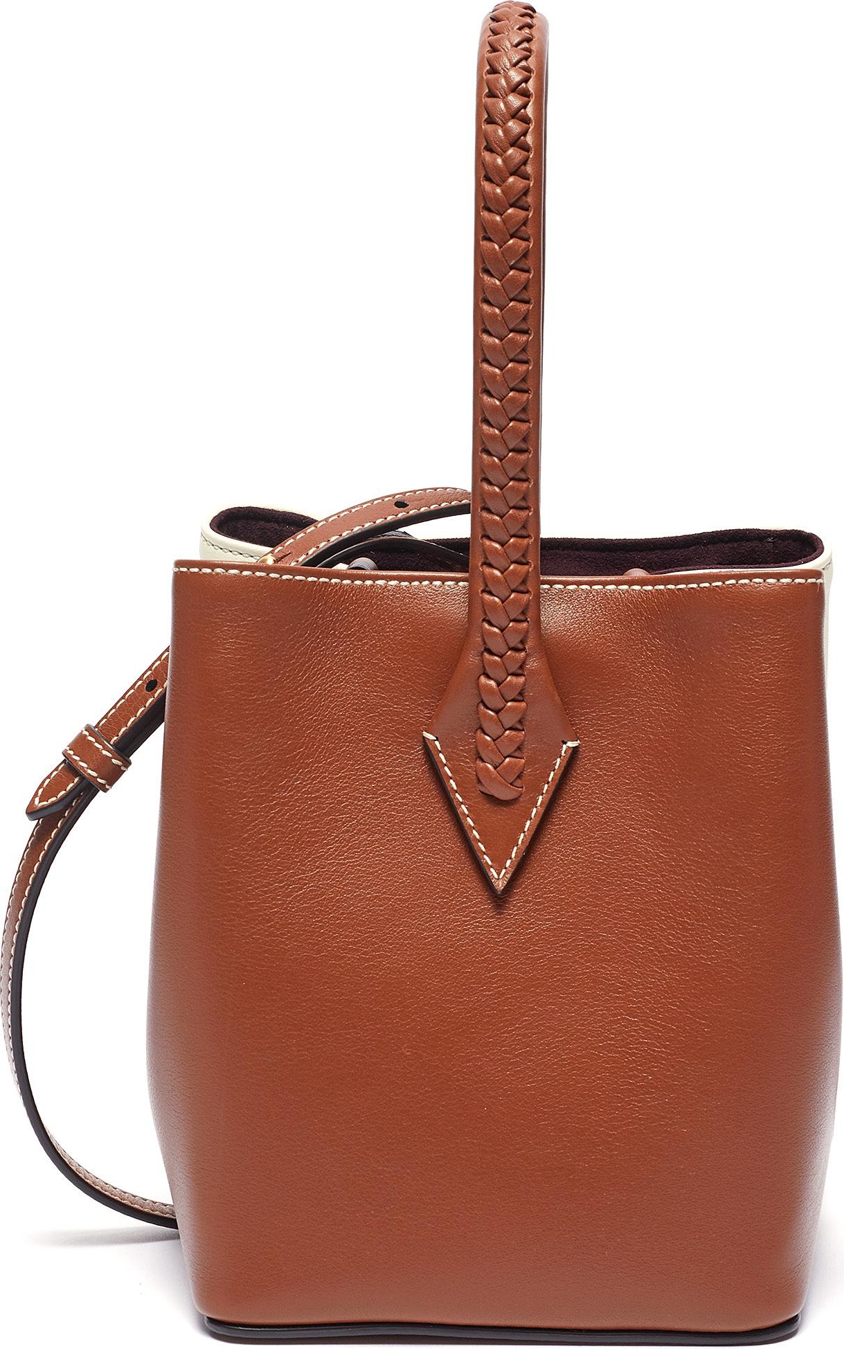 METIER 'Perriand' panelled leather mini tote