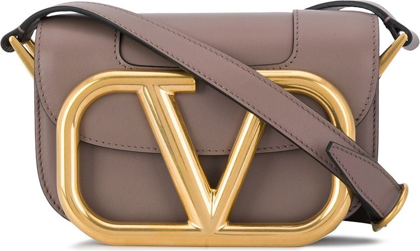 Valentino - Supervee leather crossbody bag