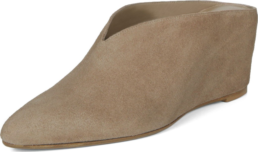 Vince Kai Wedge Suede Mules