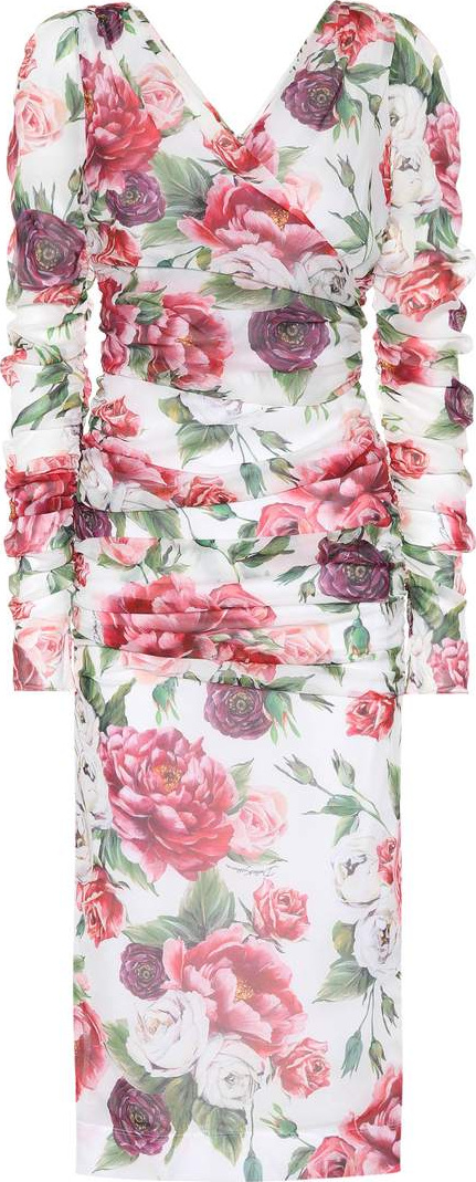 Dolce & Gabbana Stretch silk chiffon dress