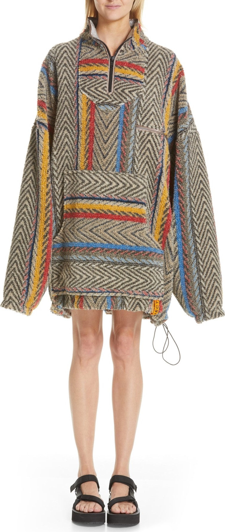 Y/Project Half Zip Fleece Jacket