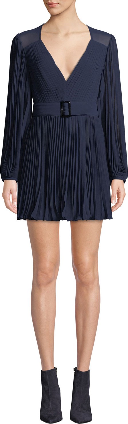 Fame and Partners The Fawcett Pleated Dress