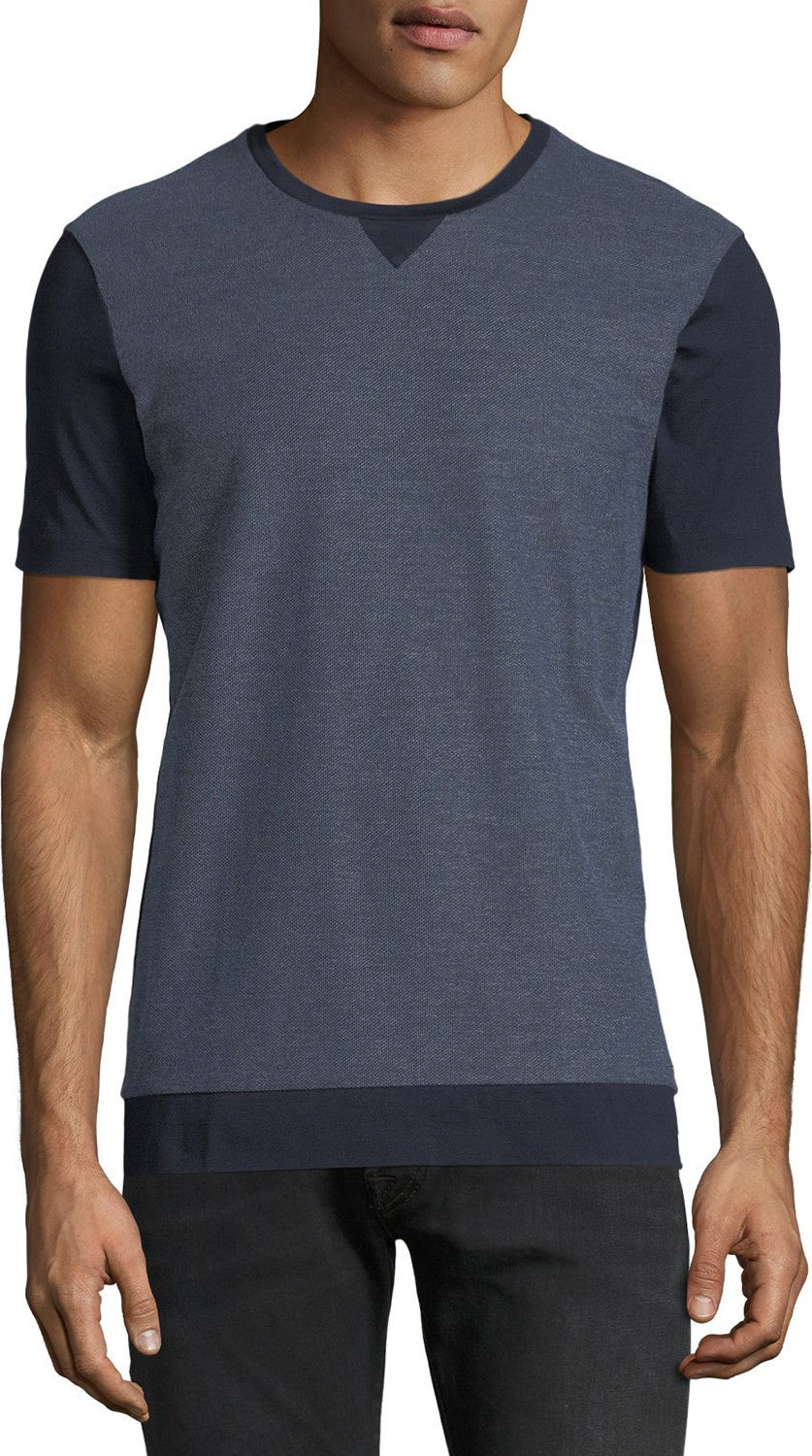 BOSS Hugo Boss Men's Honeycomb Cotton T-Shirt