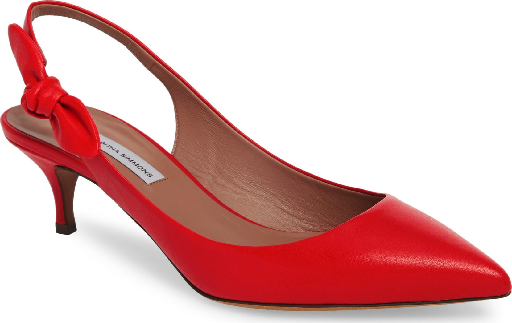 Tabitha Simmons Rise Bow Slingback Pump