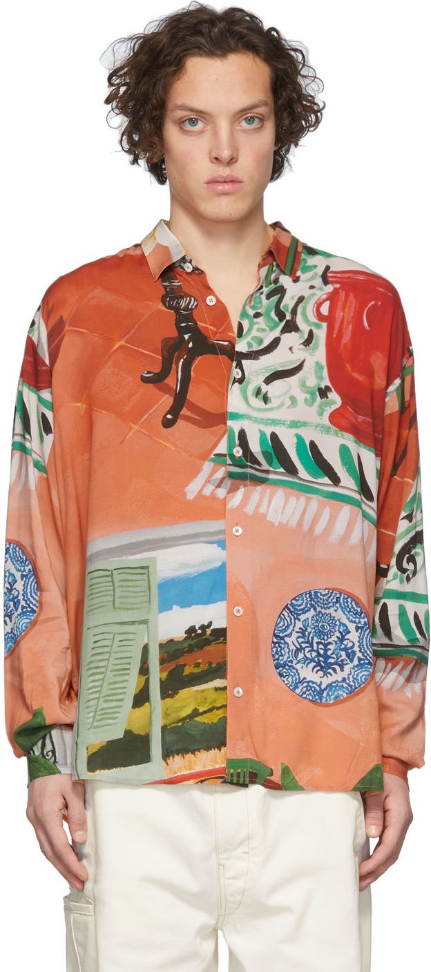 Jacquemus Multicolor 'La Chemise Henri' Shirt