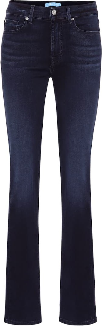 7 For All Mankind B(AIR) mid-rise straight jeans