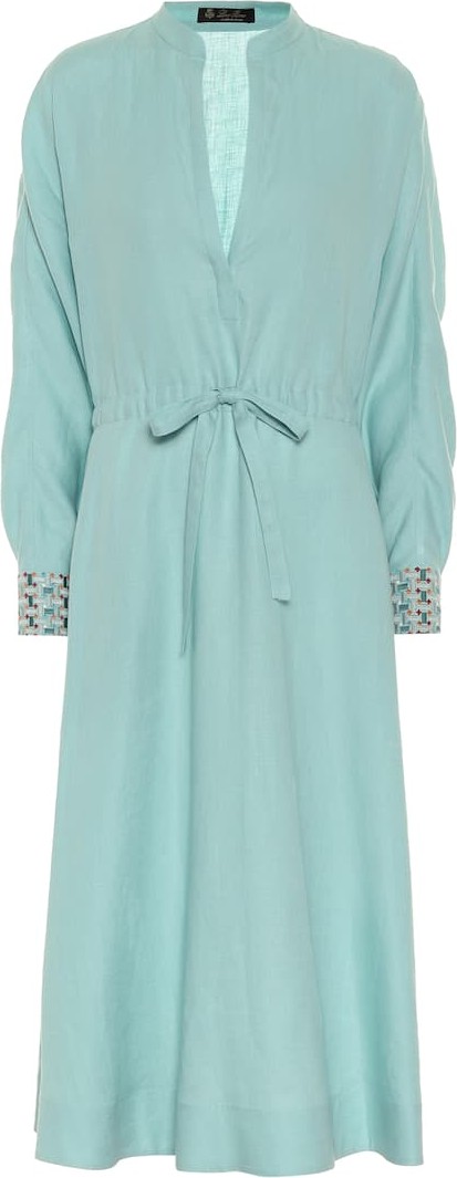 Loro Piana Linen midi dress