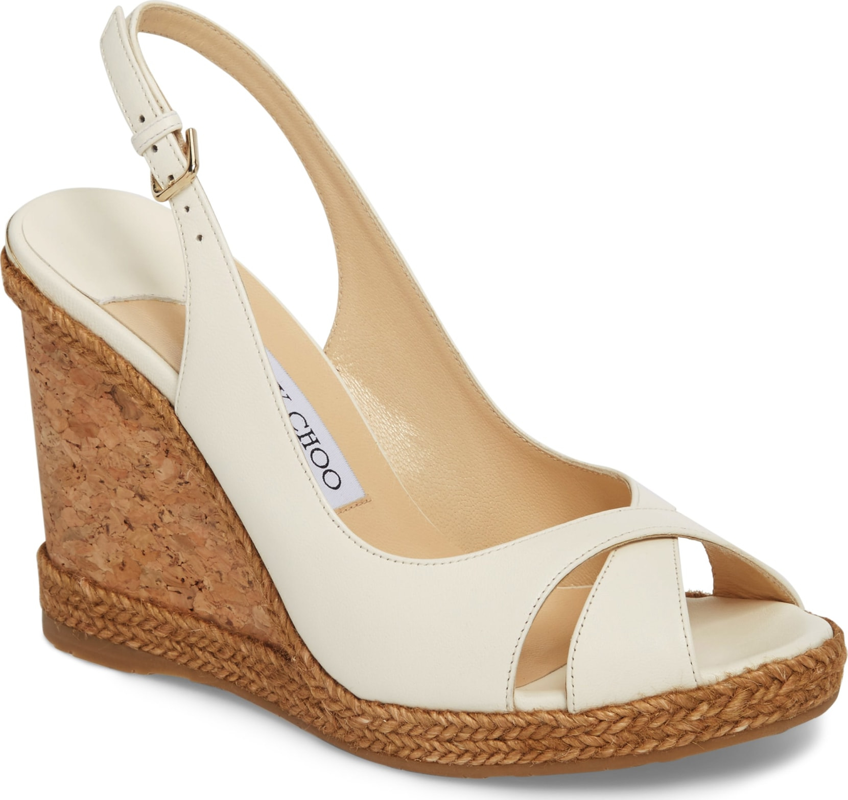Jimmy Choo Amely Slingback Wedge Sandal