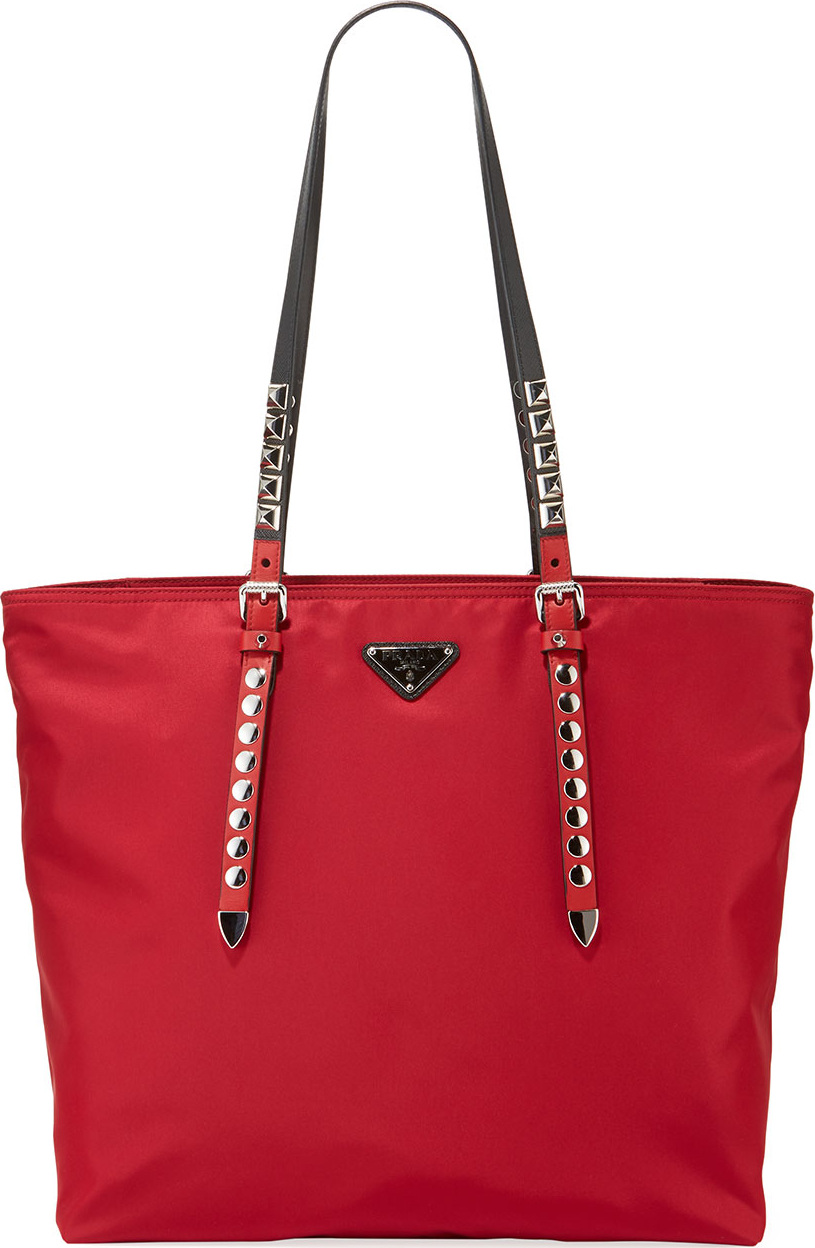 Prada Prada Black Nylon Shoulder Bag