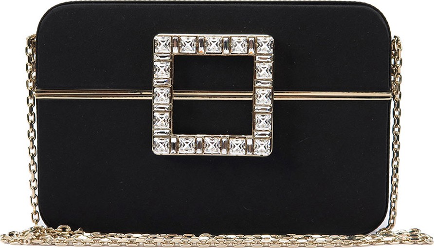 Roger Vivier Belle de Jour Crystal Shoulder Bag