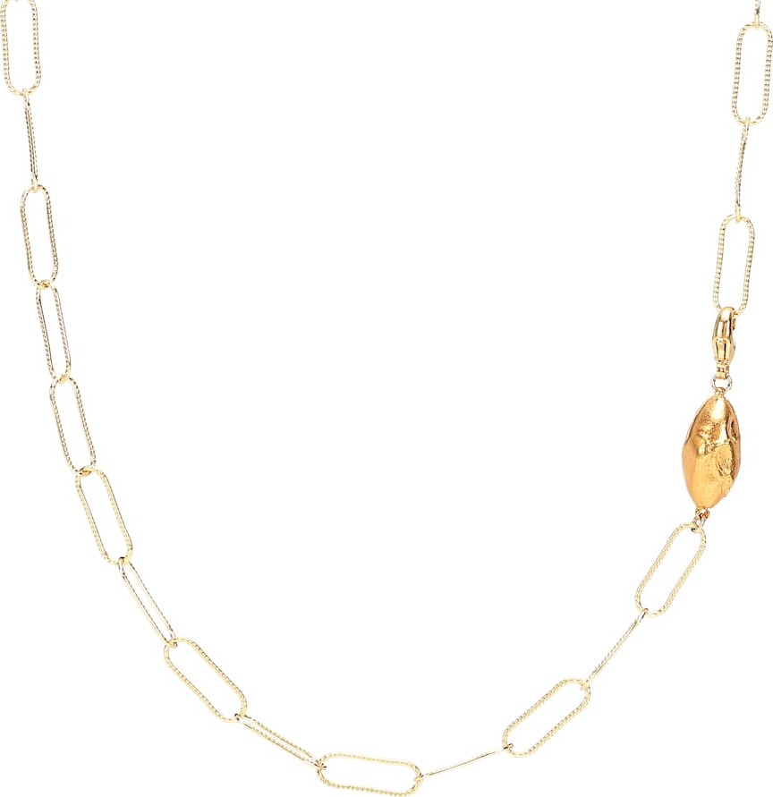 Alighieri L'Incognito 24kt gold-plated necklace