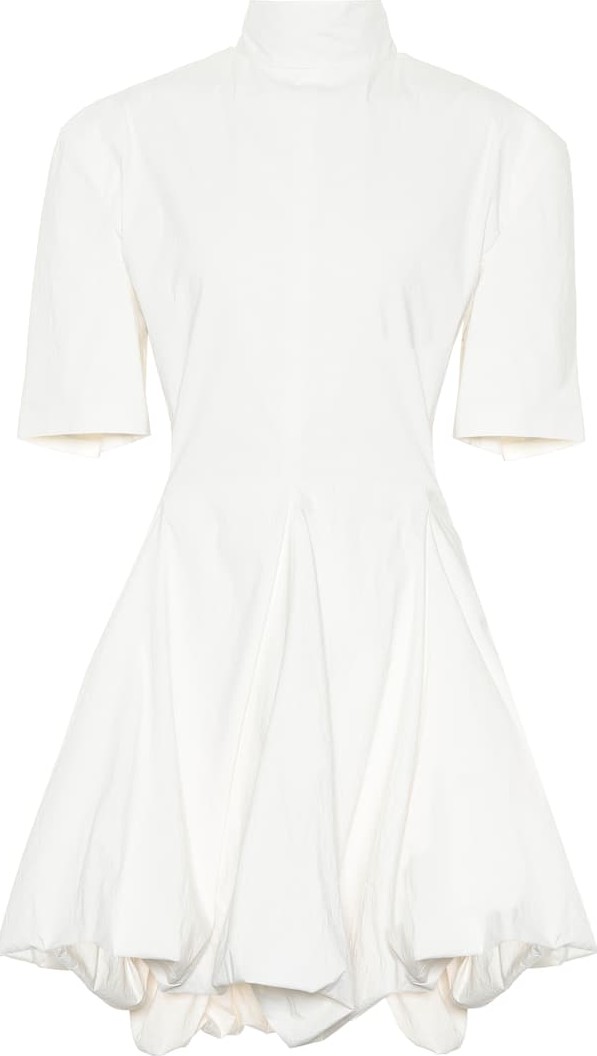 Jil Sander Stretch cotton-blend minidress