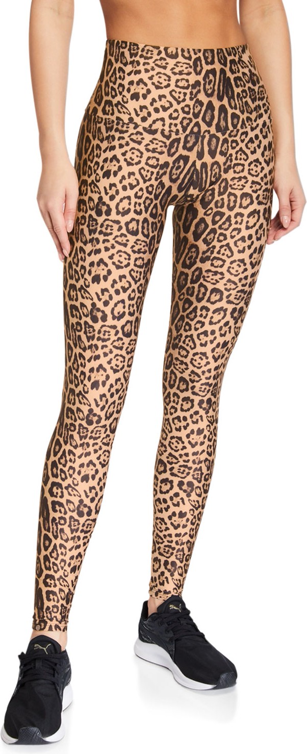 ONZIE High-Rise Leggings  Leopard