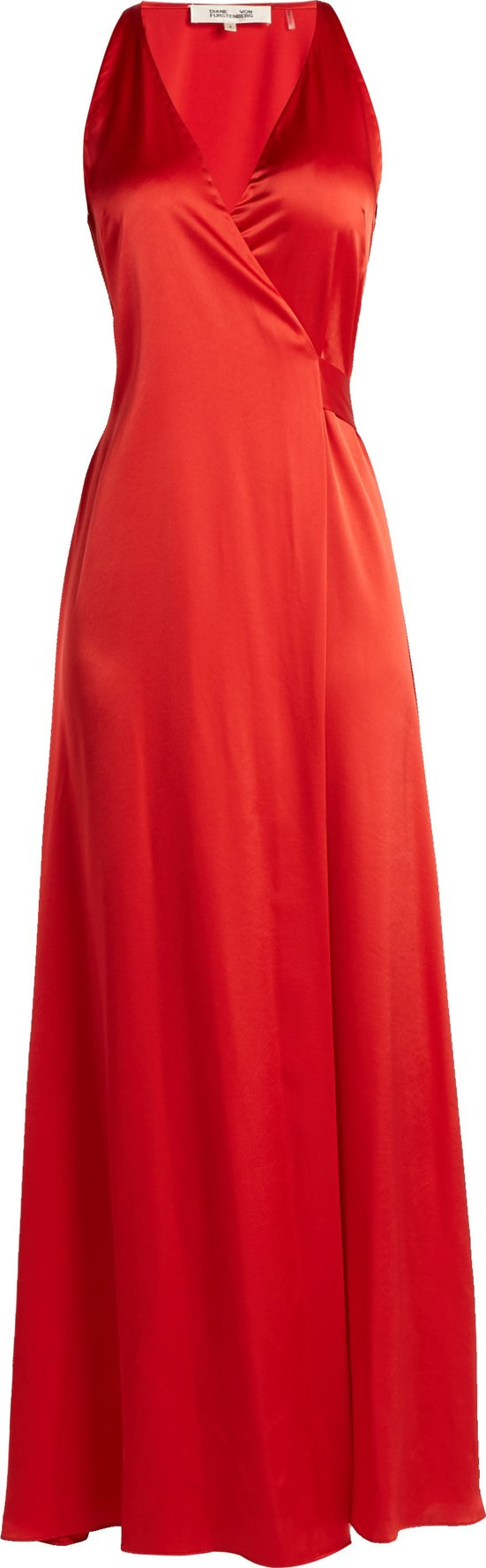 DIANE von FURSTENBERG Satin wrap dress