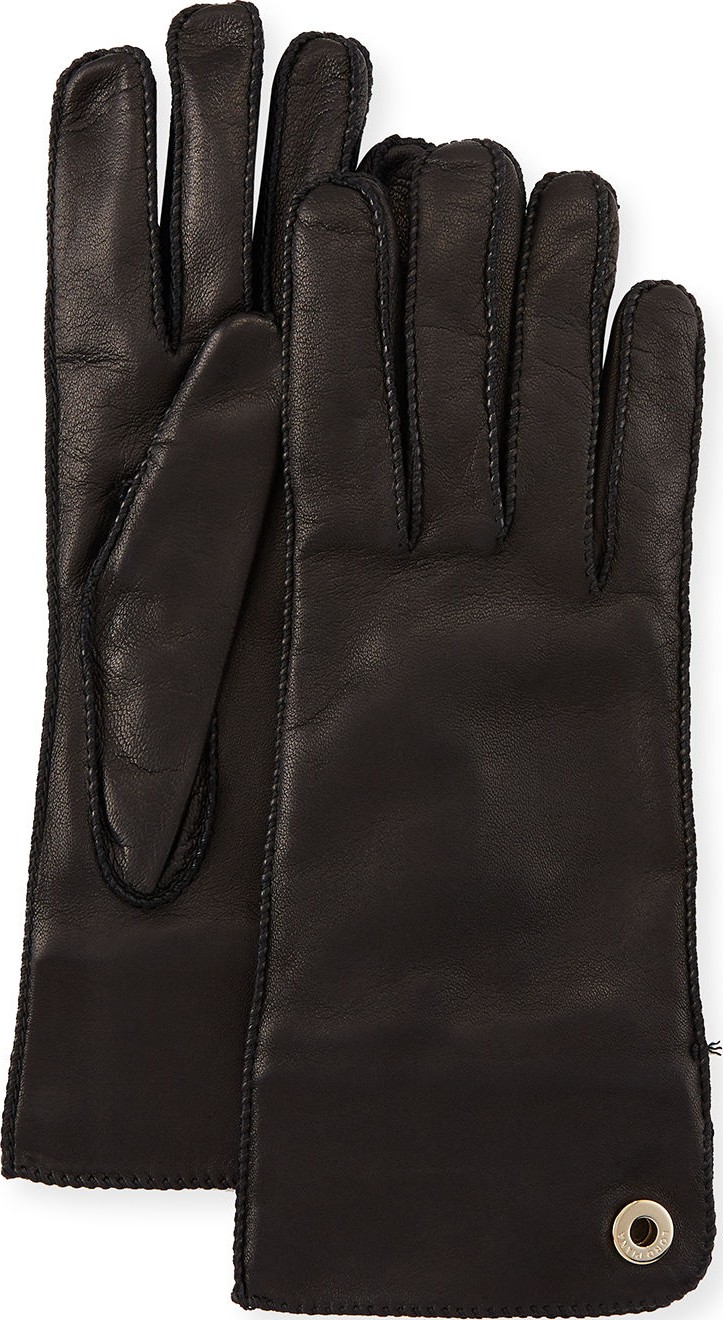 Loro Piana Jacqueli Leather Gloves