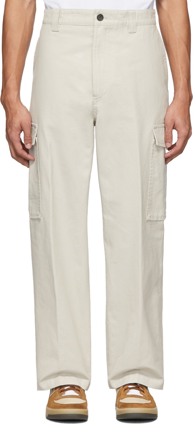 Acne Studios Beige Pellegrin Cargo Pants