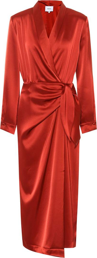 Nanushka Ezra satin dress
