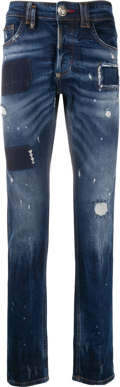 Philipp Plein - Teddy Bear Straight Cut jeans