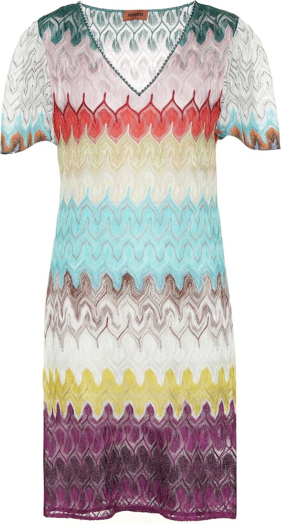Missoni Stretch-silk knit minidress