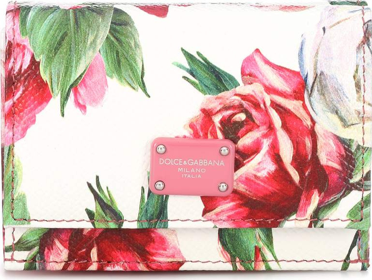 Dolce & Gabbana Floral leather wallet