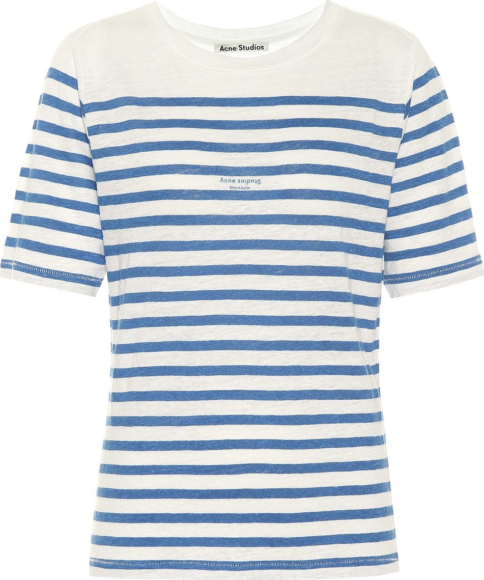 Acne Studios Linen Stripe T-shirt