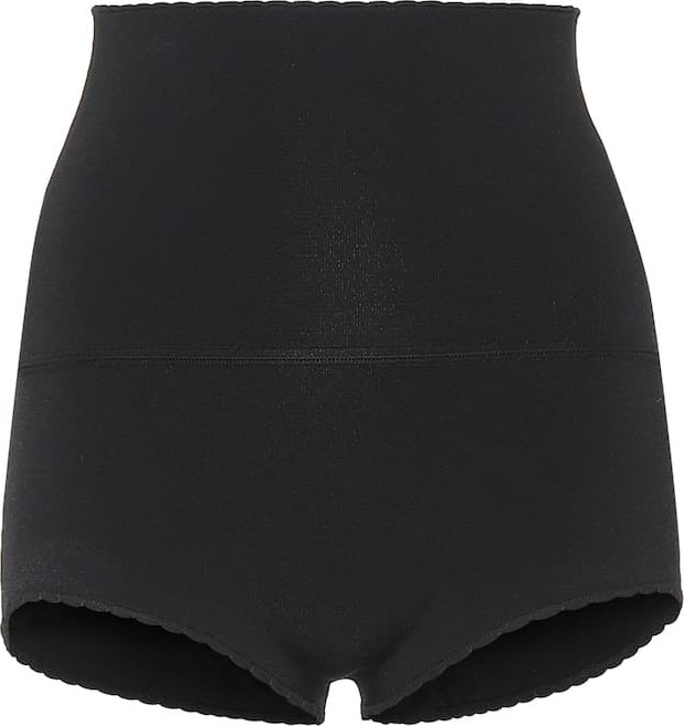 Khaite Jade high-rise stretch jersey shorts