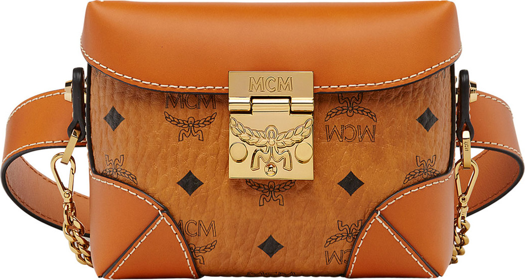 MCM Soft Berlin Visetos Belt Bag/Fanny Pack