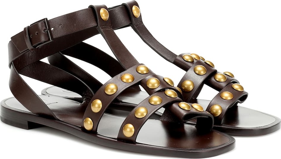 Tory Burch Blythe embellished leather sandals