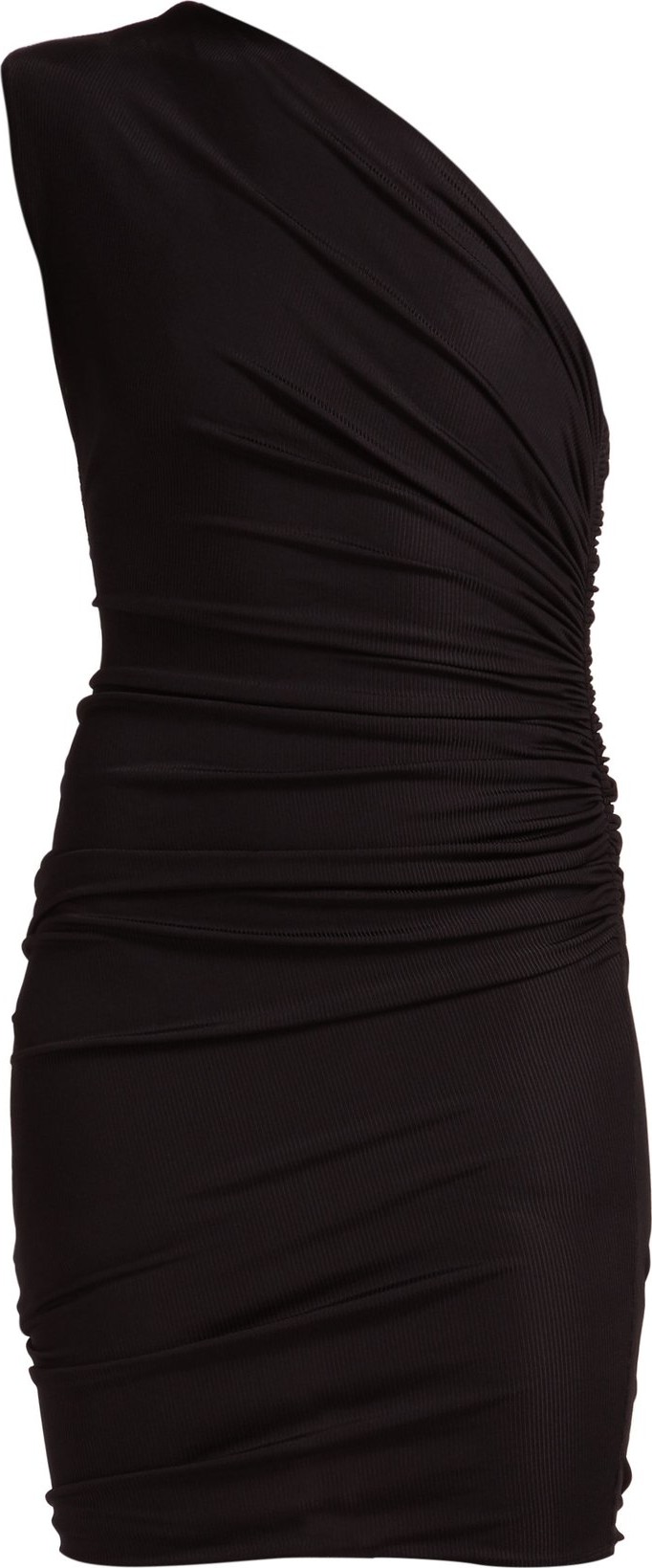 Alexandre Vauthier One-shoulder ruched mini dress